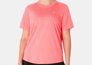 ASICS CORE RUNNING T-SHIRT ΡΟΖ - ASICS - 