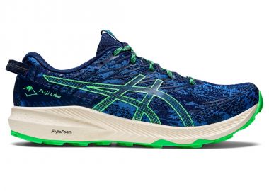 ASICS Fuji Lite 3 1011B467-400 Ανδρικά Αθλητικά Παπούτσια Trail Running Μπλε - Asics - 