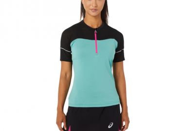 ASICS Fujitrail Γυναικεία Αθλητική Μπλούζα Κοντομάνικη Τιρκουάζ 2012B927-303 - Asics - 