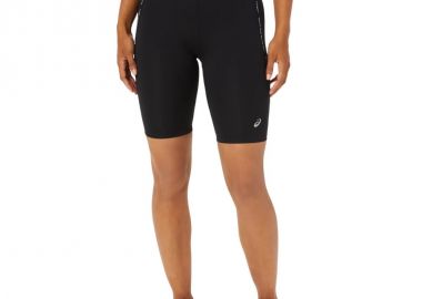 ASICS Race Sprinter Running Γυναικείο Ποδηλατικό Κολάν Ψηλόμεσο Μαύρο 2012C222-001 - Asics - 