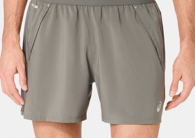 ASICS ROAD 5IN RUNNING SHORTS ΓΚΡΙ - ASICS - 