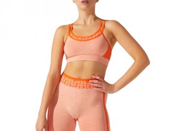 ASICS Training Γυναικείο Cropped Κολάν Ψηλόμεσο Πορτοκαλί 2032B789-800 - Asics - 
