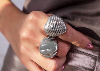 ΑΣΗΜΙ ΔΑΧΤΥΛΙΔΙ - MAYA - fashionroom - 