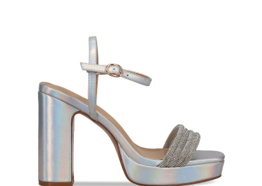 Ασημί πέδιλο - MIGATO - 