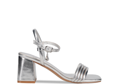 Ασημί πέδιλο - MIGATO - 