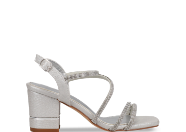 Ασημί πέδιλο - MIGATO - 
