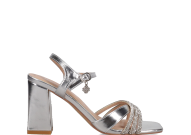 Ασημί πέδιλο - MIGATO - 