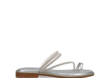 Ασημί σανδάλι - MIGATO - 
