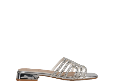 Ασημί σανδάλι - MIGATO - 