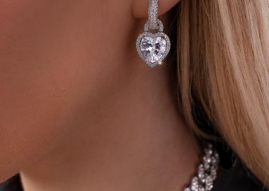 ΑΣΗΜΙ STRASS ΣΚΟΥΛΑΡΙΚΙΑ ΚΑΡΔΙΑ - ENIA - sense-shop - 