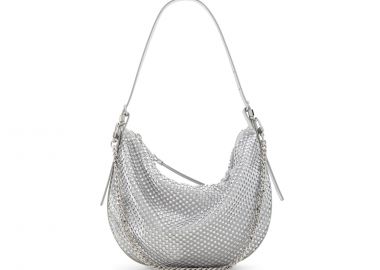 Ασημί τσάντα ώμου KASSLYN_SE - ALDO - 