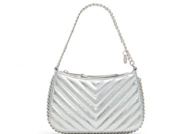 Ασημί τσάντα ώμου MERYLS - ALDO - 