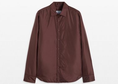 ASPESI Ανδρικό Κόκκινο Long Sleeved Shirt - ASPESI - 