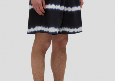 ASPESI Ανδρικό Μπλε Cotton Bermuda Shorts - ASPESI - 