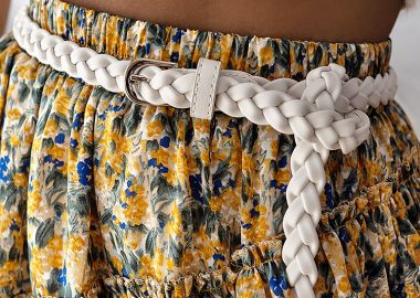 ΑΣΠΡΗ ΖΩΝΗ ΠΛΕΞΟΥΔΑ - BRAID - sense-shop - 