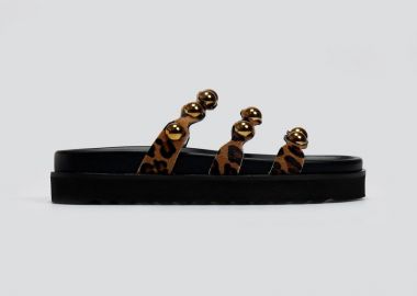 ATENEO Δερμάτινα σανδάλια με τρουκς - 51319 - Leopard - ATENEO - 