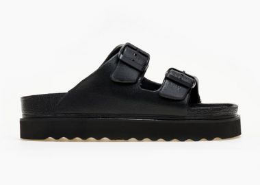 ATENEO Παντόφλες Flatform - 102 - Μαύρο - ATENEO - 