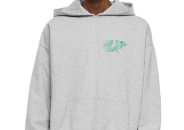 Athletic Club Ultraheavy Oversize Hoodie Mister Tee MT3113-00111 grey - Mister Tee - 