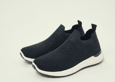 Αθλητικά Knit Slip-On Με Στρας -  - 