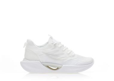 Αθλητικά λευκά υφασμάτινα με ιδιαίτερη σόλα ΛΕΥΚΟ - Tsoukalas - 