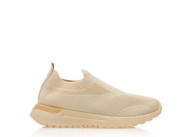 Αθλητικά μπεζ υφασμάτινα κάλτσα ΜΠΕΖ - Tsoukalas - 