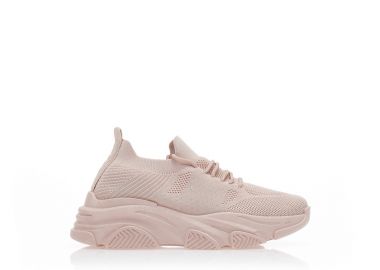 Αθλητικά nude υφασμάτινα κάλτσα με κορδόνια NUDE - Tsoukalas - 