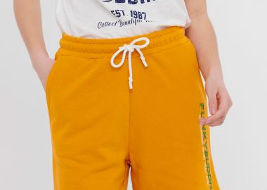 Αθλητική βερμούδα με Funky Buddha κέντημα - FUNKY BUDDHA - 