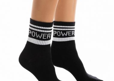 ΑΘΛΗΤΙΚΗ ΓΥΝΑΙΚΕΙΑ ΗΜΙΚΟΝΤΗ ΚΑΛΤΣΑ ΣΧΕΔΙΟ POWER 3907-12 ΜΑΥΡΟ - Inizio - 