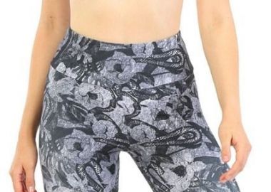 Αθλητικό κολάν SNAKE Dri-FIT John Frank 14475 Σκούρο Γκρί - John Frank - 
