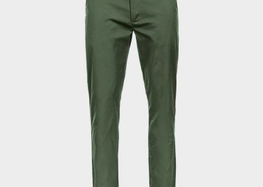 Αθλητικό-κομψό παντελόνι CHINO LIGHT DARK STENSO 02002470 Green - Stenso - 