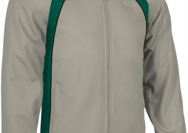 Αθλητικό μπουφάν TOURNAMENT Valento CQVATOUBB_kids Bottle Green-Sand Beige-Black -  - 