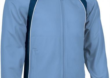 Αθλητικό μπουφάν TOURNAMENT Valento CQVATOUMC_kids Night Navy Blue-Sky Blue-White -  - 