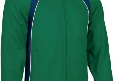 Αθλητικό μπουφάν TOURNAMENT Valento CQVATOUMH Night Navy Blue-Kelly Green-White -  - 