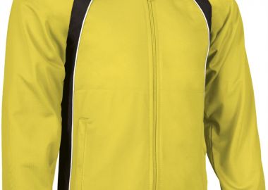 Αθλητικό μπουφάν TOURNAMENT Valento CQVATOUNA Black-Lemon Yellow-White -  - 