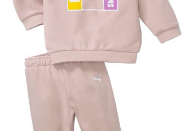 Αθλητικό Σετ Puma ΦΟΡΜΑ PUMA x SW Minicat Crew Jogger TR 670355-47 Unisex Παιδικό - Puma - 