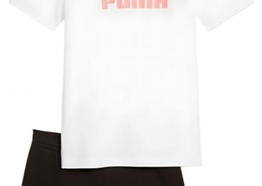 Αθλητικό Σετ Puma Logo Tee and Shorts Set 686307-02 Κορίτσι - Puma - 