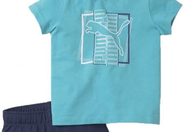Αθλητικό Σετ Puma Minicats Alpha Short Set 847321-61 Unisex Παιδικό - Puma - 