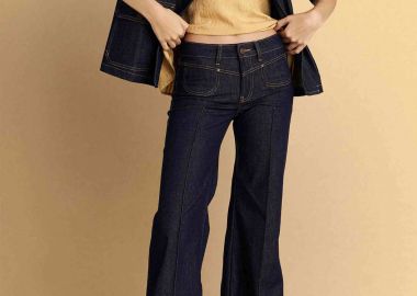 Attrativo γυναικείο τζιν παντελόνι Flare Fit - 9922938 Denim Blue Σκούρο - ATTRATTIVO - 
