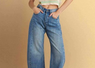 Attrativo γυναικείο τζιν παντελόνι πεντάτσεπο Loose Fit - 9922931 Denim Blue Ανοιχτό - ATTRATTIVO - 