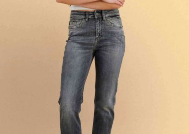 Attrattivo γυναικείο τζιν παντελόνι Skinny Fit - 9923038 Γκρι - ATTRATTIVO - 