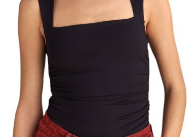 Attrattivo Με Τετράγωνο Ντεκολτέ 9920643-BLACK Γυναικείο - Attrattivo - 