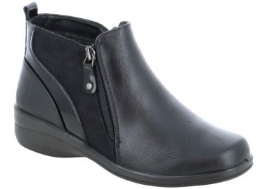 B-Soft Γυναικεία Παπούτσια Aνατομικά Μποτάκια 62-17 Μαύρο - B-Soft - 