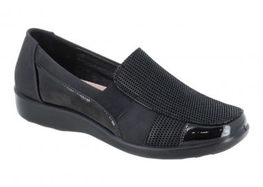 B-Soft Γυναικεία Παπούτσια Aνατομικό Μοκασίνη 08319 Μαύρο - B-Soft - 