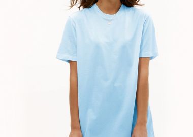 BABY BLUE BOYFRIEND TSHIRT - sense-shop - 