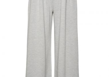 Baby φούτερ παντελόνα σε ανοιχτό γκρι χρώμα -  - 