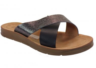 Bagiota Shoes Γυναικείες Παντόφλες WS-2012 Μαύρο - Bagiota Shoes - 