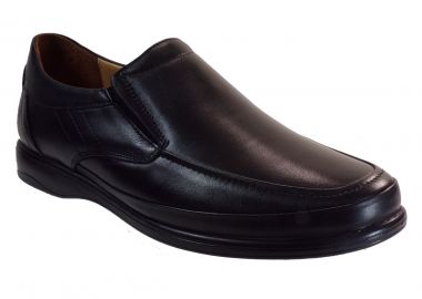 BagiotaShoes Ανδρικά Παπούτσια Δερμάτινα LIDER-1 Μαύρο - Bagiota Shoes - 