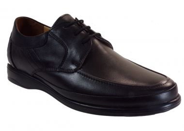 BagiotaShoes Ανδρικά Παπούτσια Δερμάτινα LIDER-2 Μαύρο - Bagiota Shoes - 