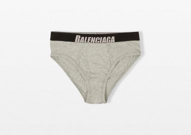 BALENCIAGA Ανδρικό Γκρι Briefs In Grey - BALENCIAGA - 