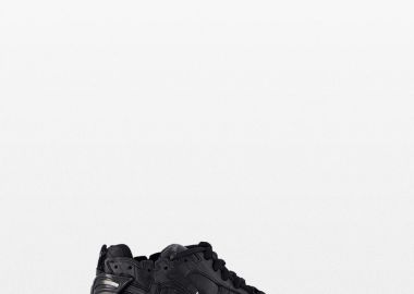 BALENCIAGA Ανδρικό Μαύρο Black Ripstop Runner Sneakers - BALENCIAGA - 
